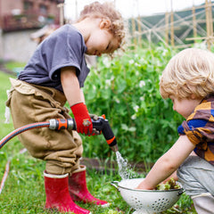 Pack of 3 COOLJOB Kids Gardening Gloves displayed together