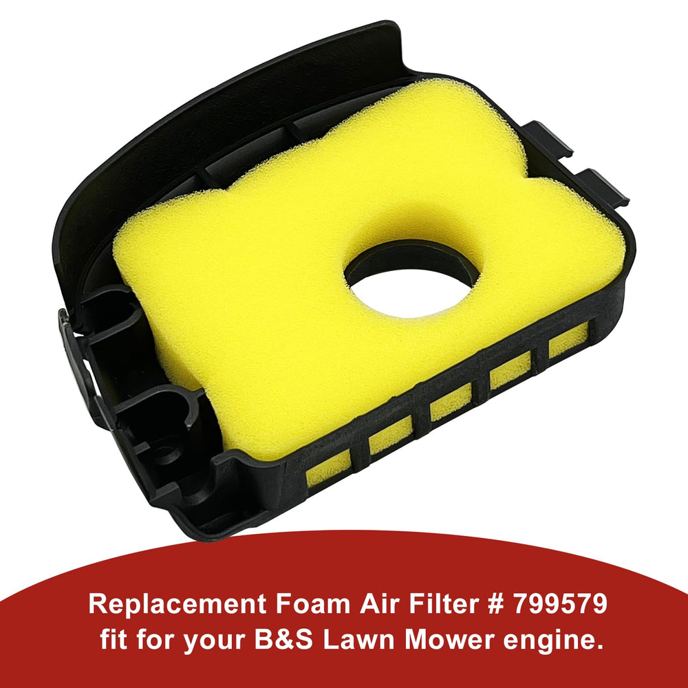 Pack of 3 RayTour foam air filters for lawn mower