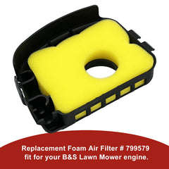Pack of 3 RayTour foam air filters for lawn mower