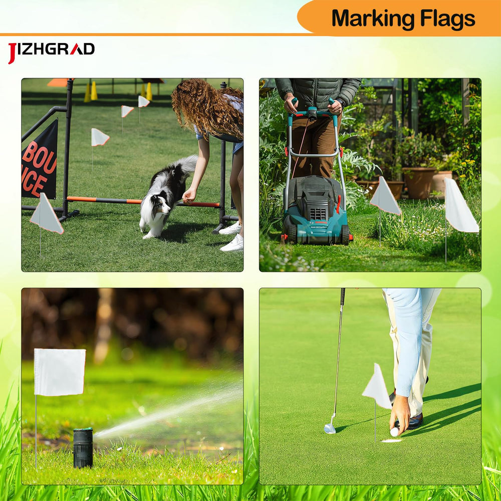 Pack of 50 JIZHGRAD marking flags