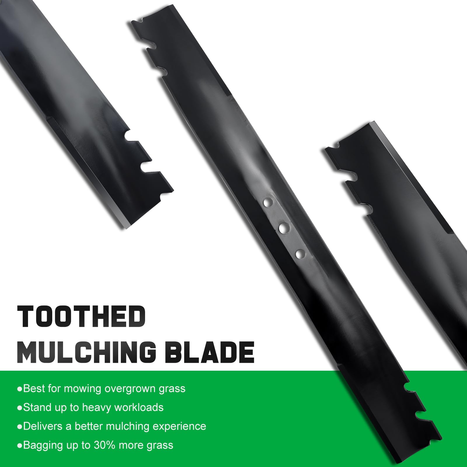 Pack of 7 Grasscool lawn mower blades