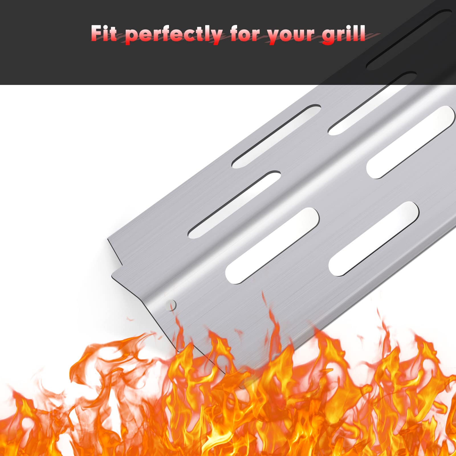 Pack of Cozilar Flavorizer Bars for Weber grills