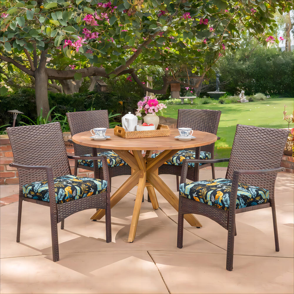 Pack of HARBOREST Outdoor Chair Cushions in original packaging