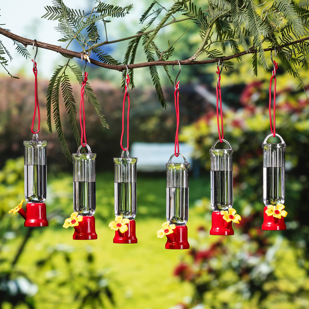 Pack of Joiedomi Mini Hummingbird Feeders with packaging