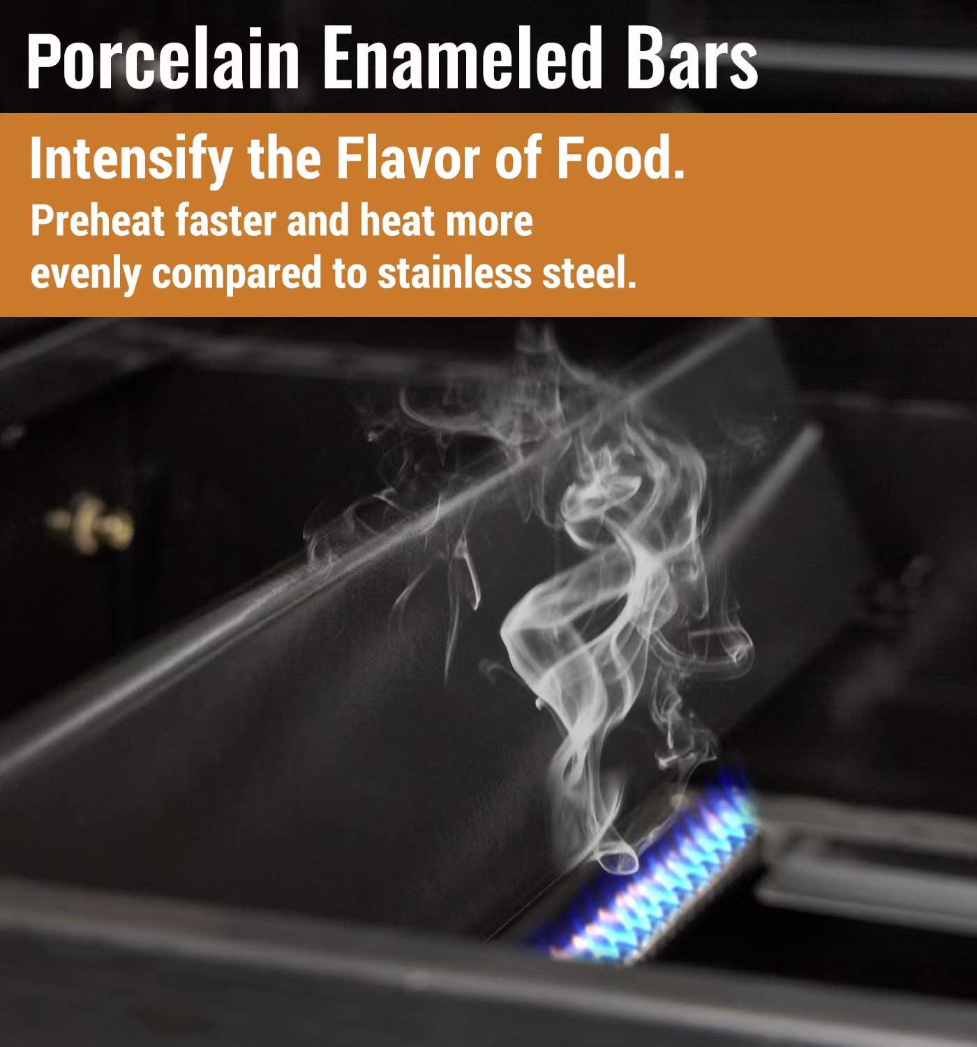 Pack of Rushare Flavorizer Bars for Weber Spirit II