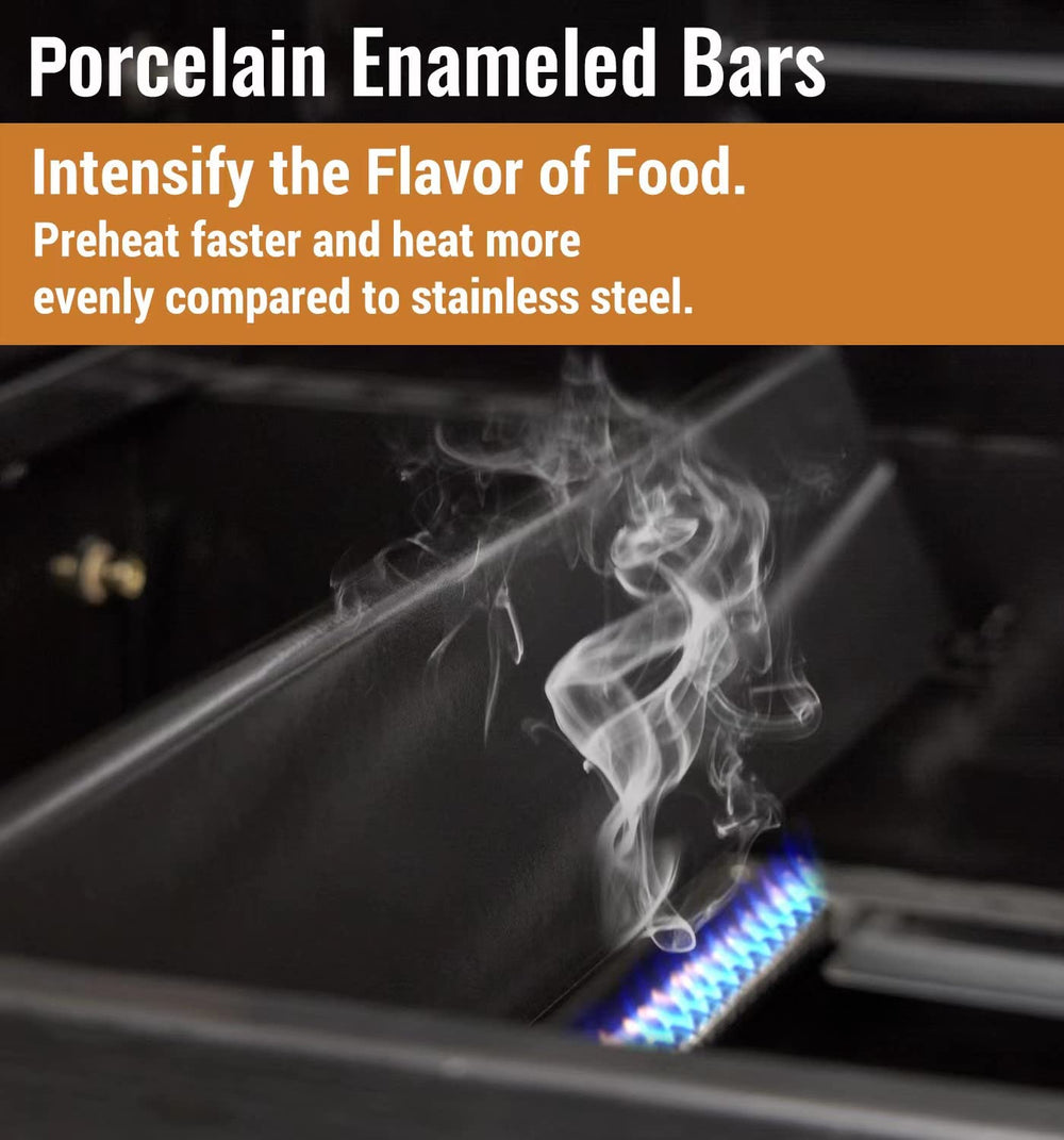 Pack of Rushare Flavorizer Bars for Weber Spirit II
