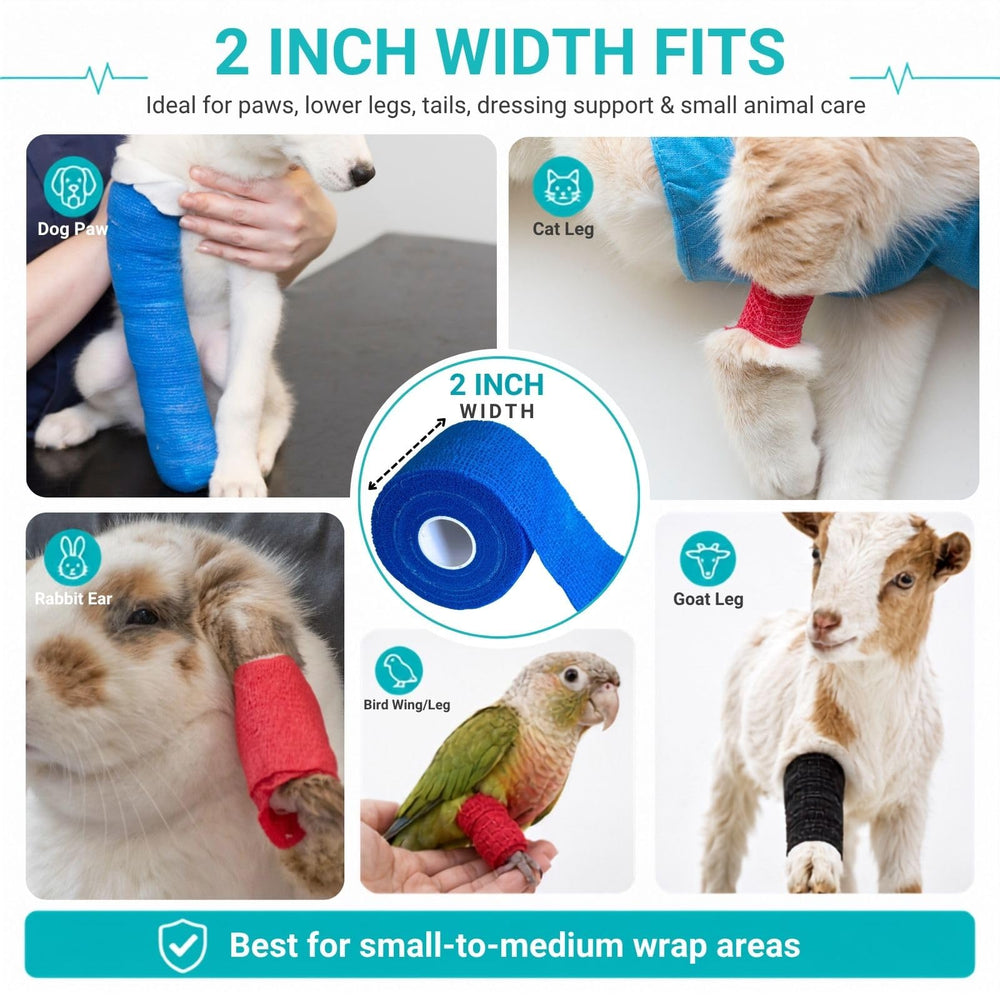 Pack of SCICOFIX Vet Wrap rolls, showing 6 rolls