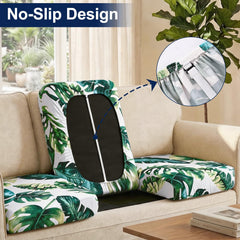 Pack of Smiry cushion covers in green