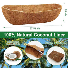 Pack of two DONGXYTWH 24 Inch Coco Liners for planters