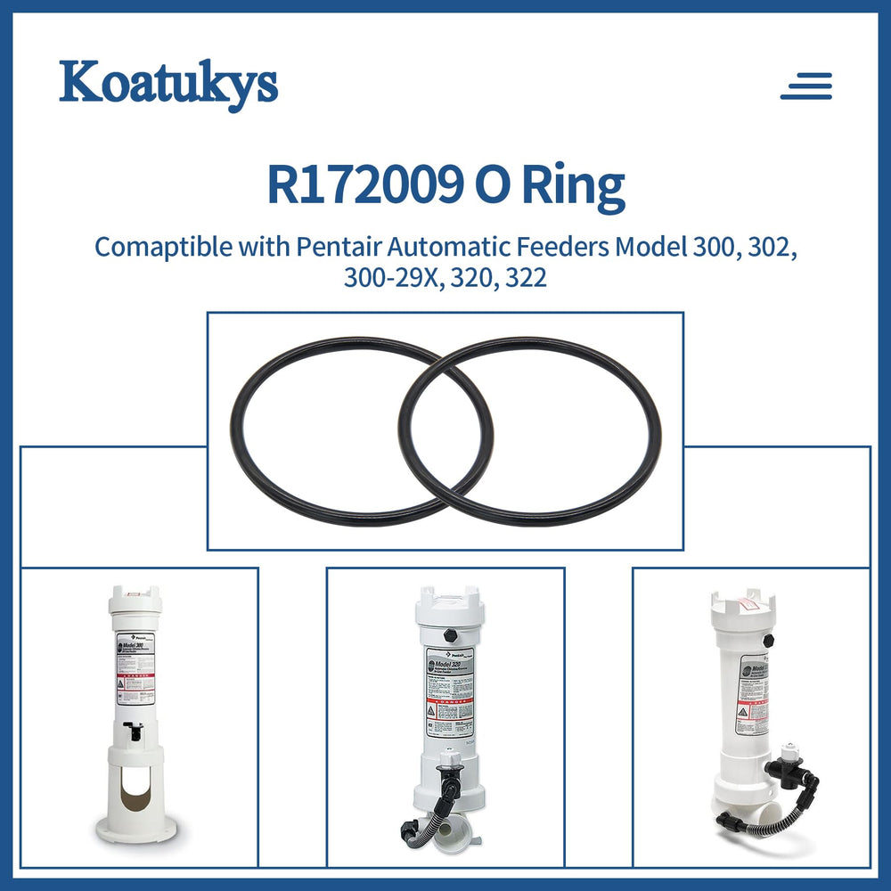 Pack of two Koatukys O-Rings for pool maintenance
