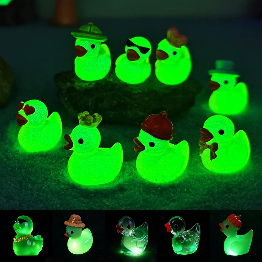 Pack of U-Zimikee mini ducks with various designs