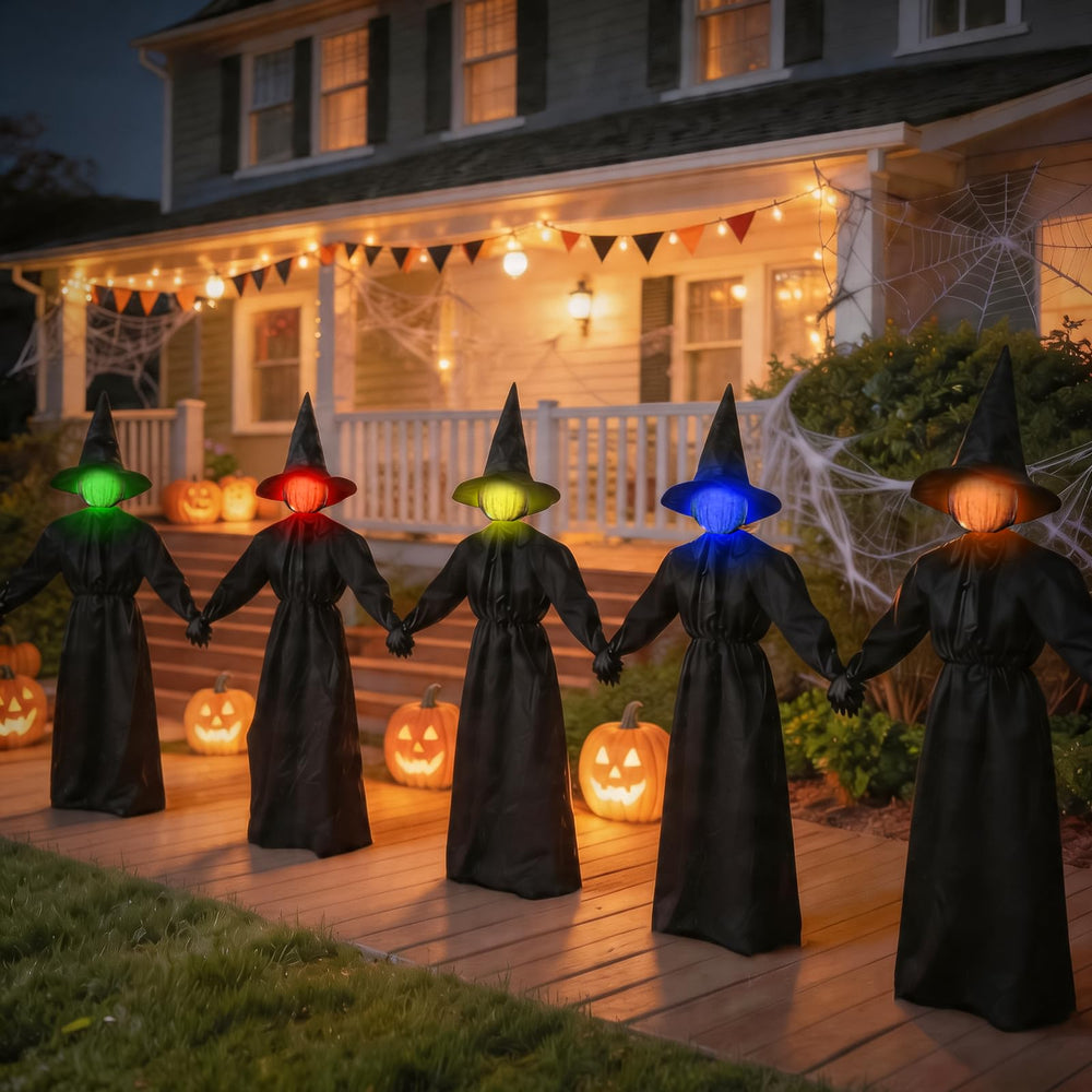 Pack of Zesua Light Up Witches with packaging
