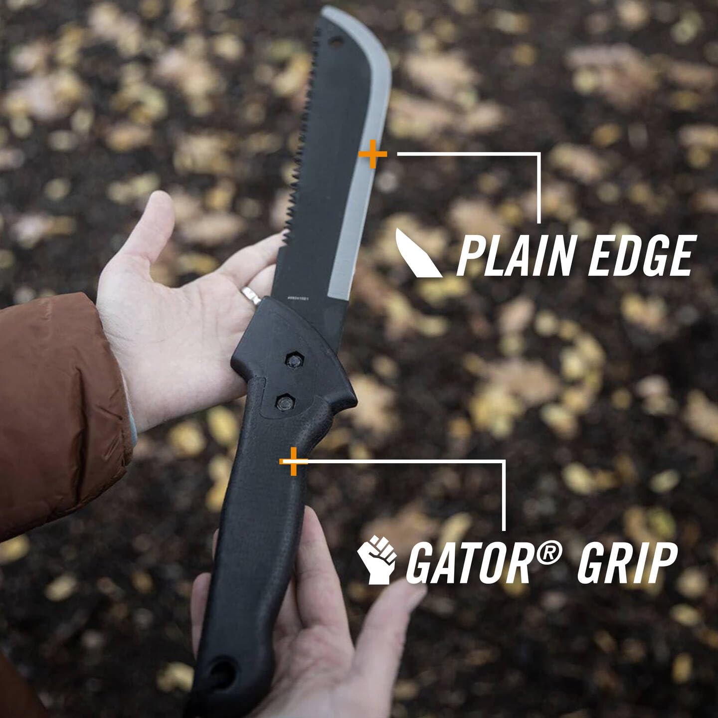 Packable sheath of Gerber Gator Machete JR with belt loop