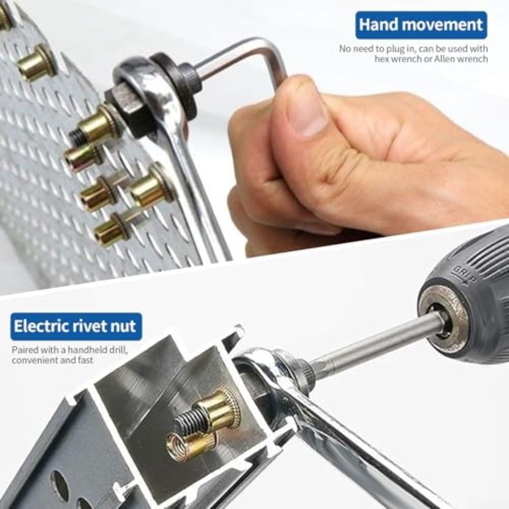 Package contents of Sumsoctober Rivet Nut Pliers Set