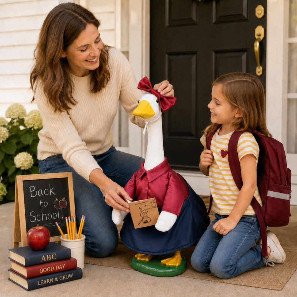 Package dimensions for Back to School Goose Outfit