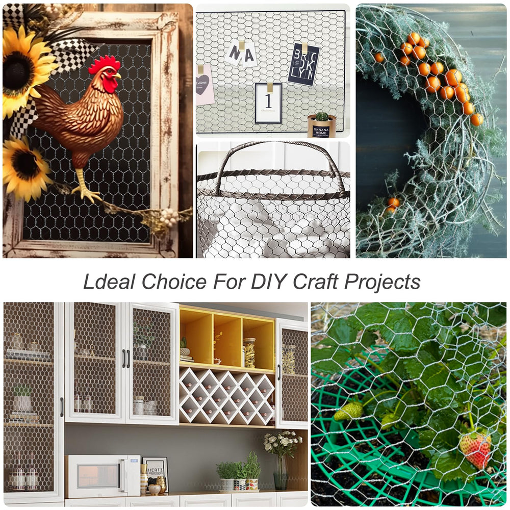 Package dimensions of 24 Rifny Chicken Wire Fencing