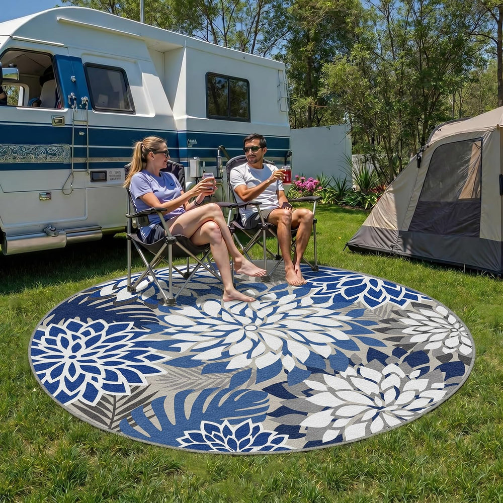 Package dimensions of Arenarug Outdoor Rug 6' round