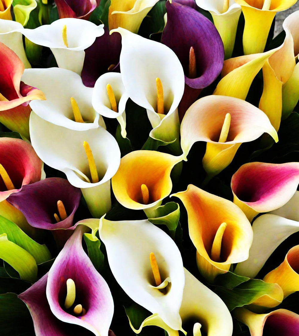 Package dimensions of Calla Lily seeds - 14.9 x 9.5 cm