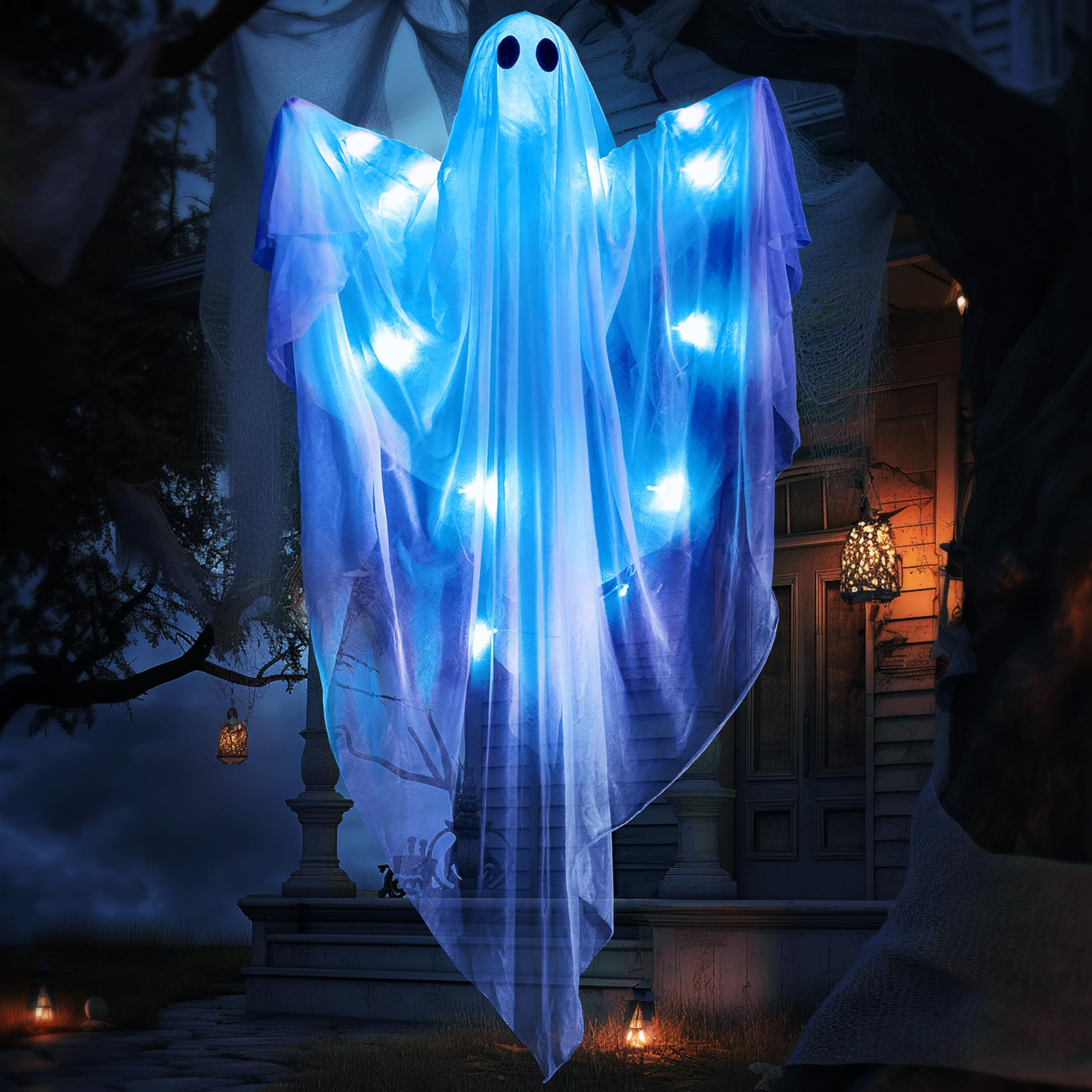 Package dimensions of JOYIN hanging ghost decoration
