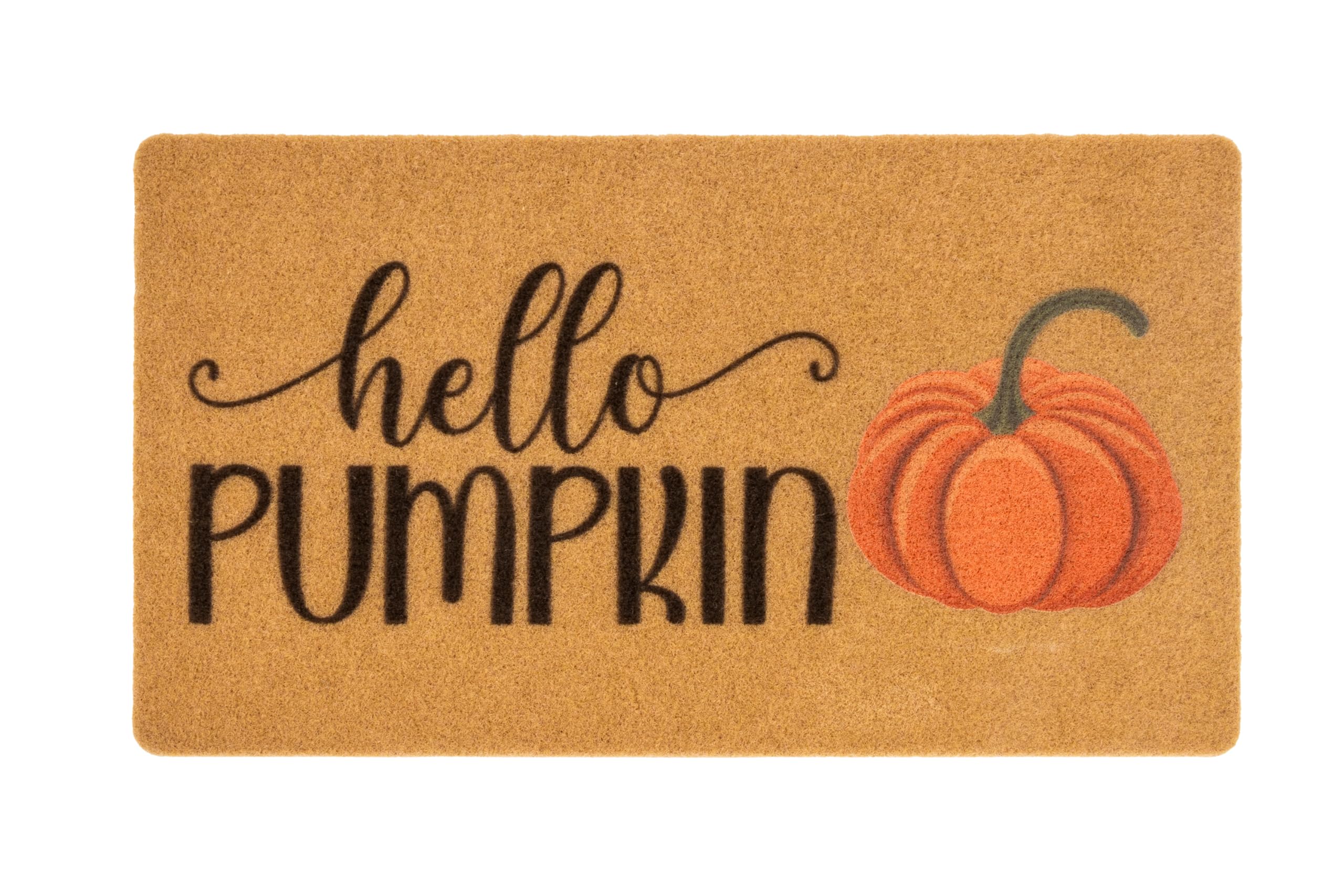 Package dimensions of Mealah Hello Pumpkin Doormat