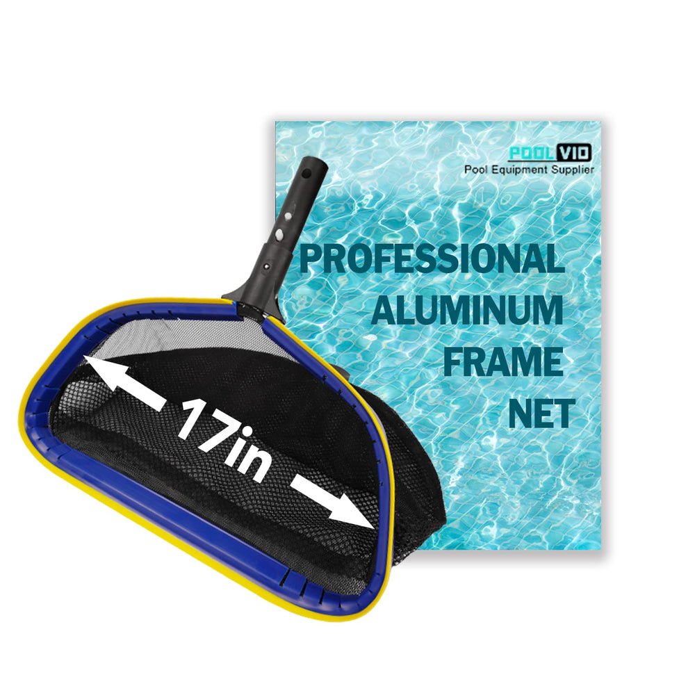 Package dimensions of the Poolvio Deep Skimmer Net