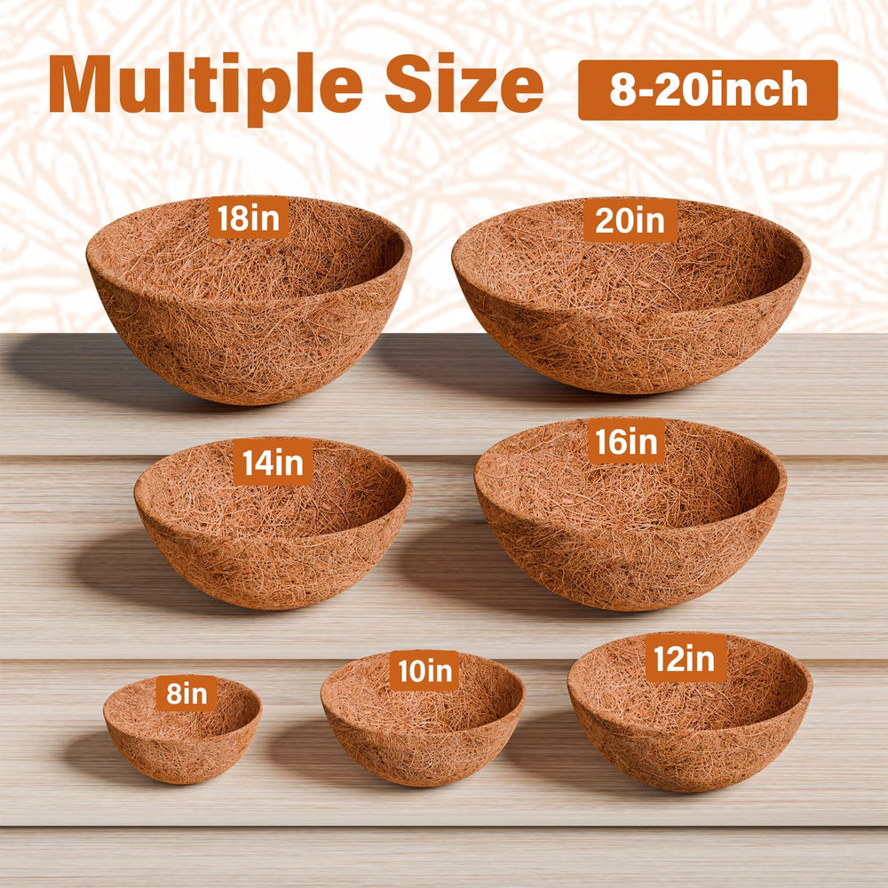Package of 4 Halatool coconut liners displayed