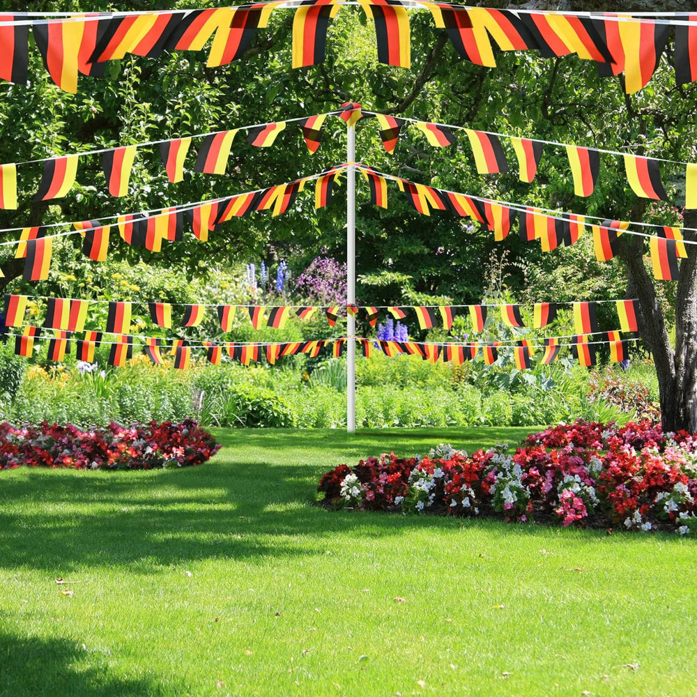 Package of AhfuLife German String Flags Banner