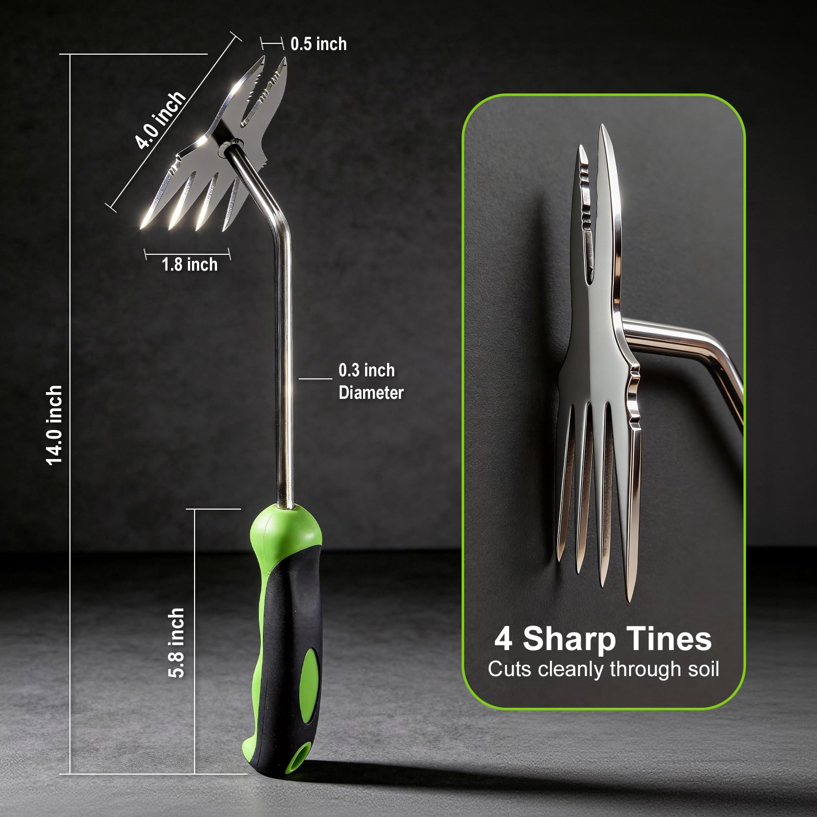 Package of BREWIN TOOLS 2-in-1 Hand Weeder Puller