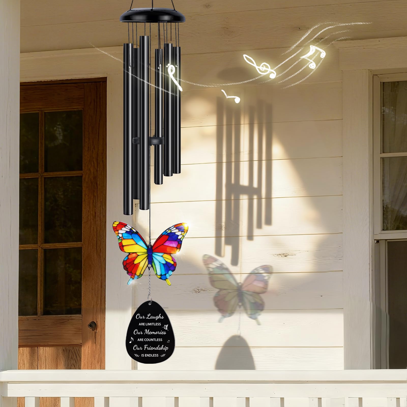 Package of BYHEARTOHOME Wind Chime in gift box