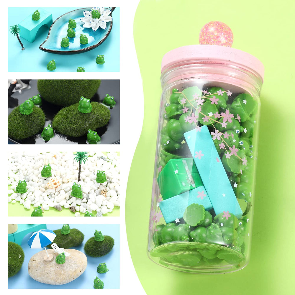 Package of EKisemio 50 mini frog figurines