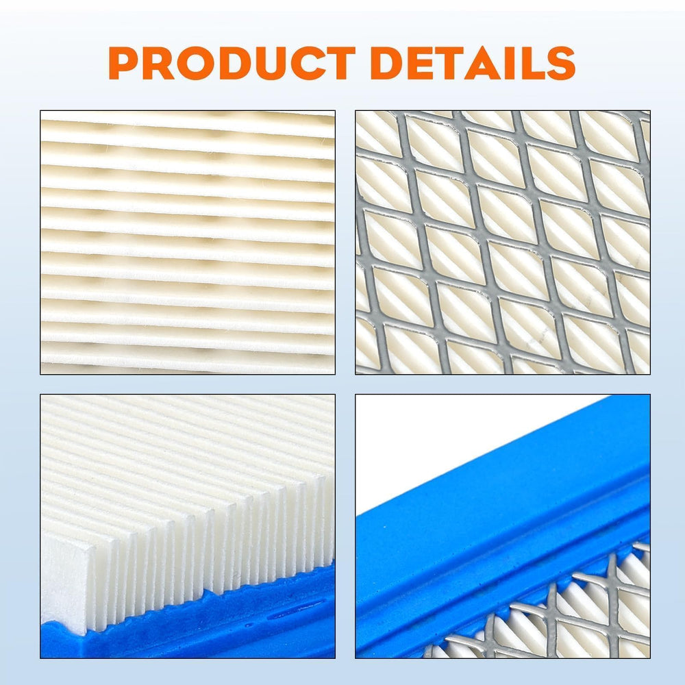 Package of Hipa 491588S Air Filter components