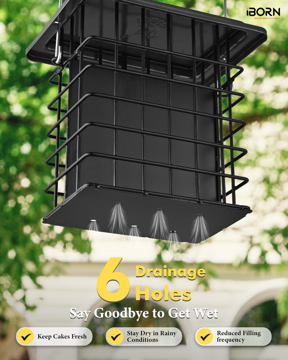 package of iBorn Double Suet Feeder