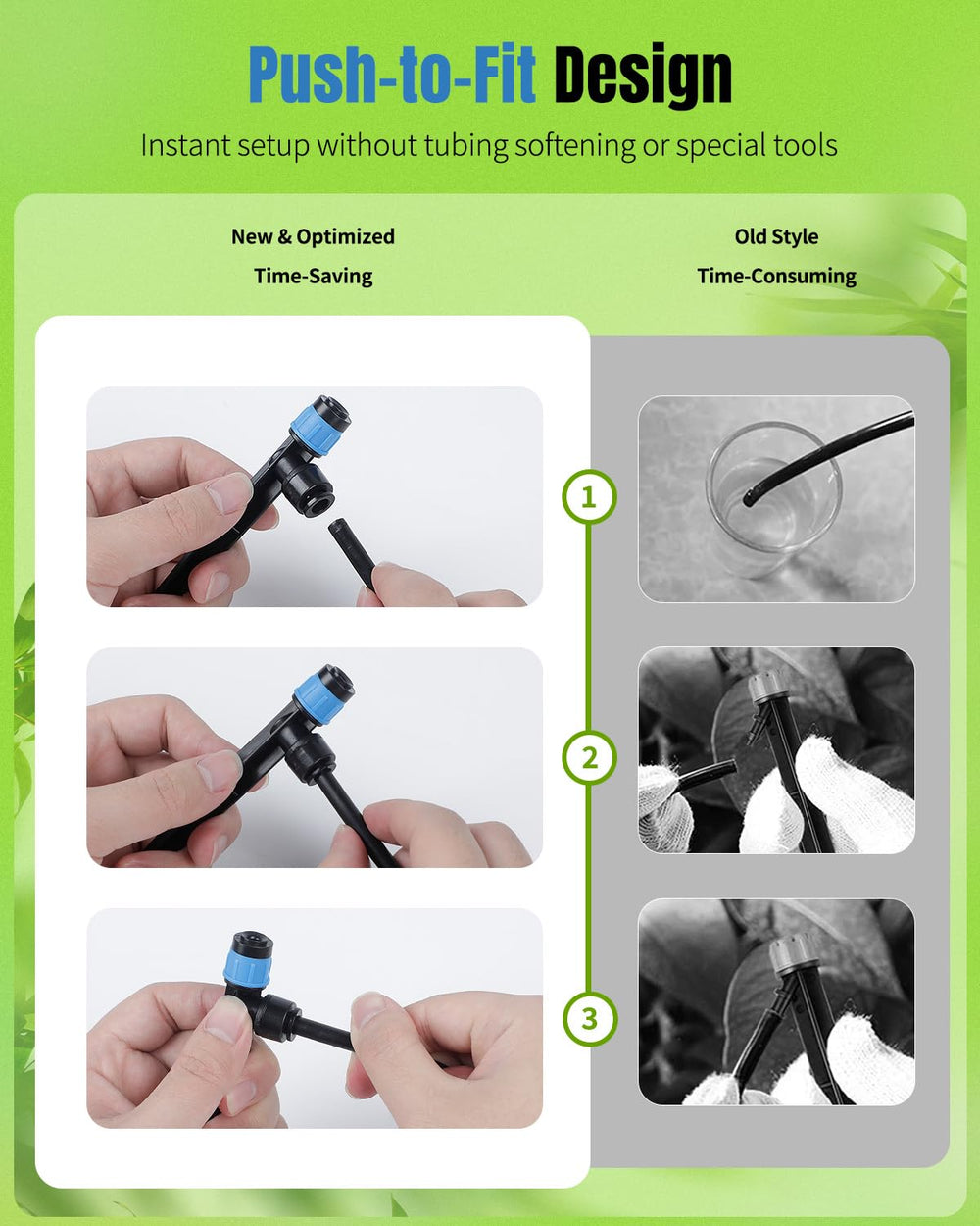 Package of Pawfly 30 Pcs drip irrigation emitters