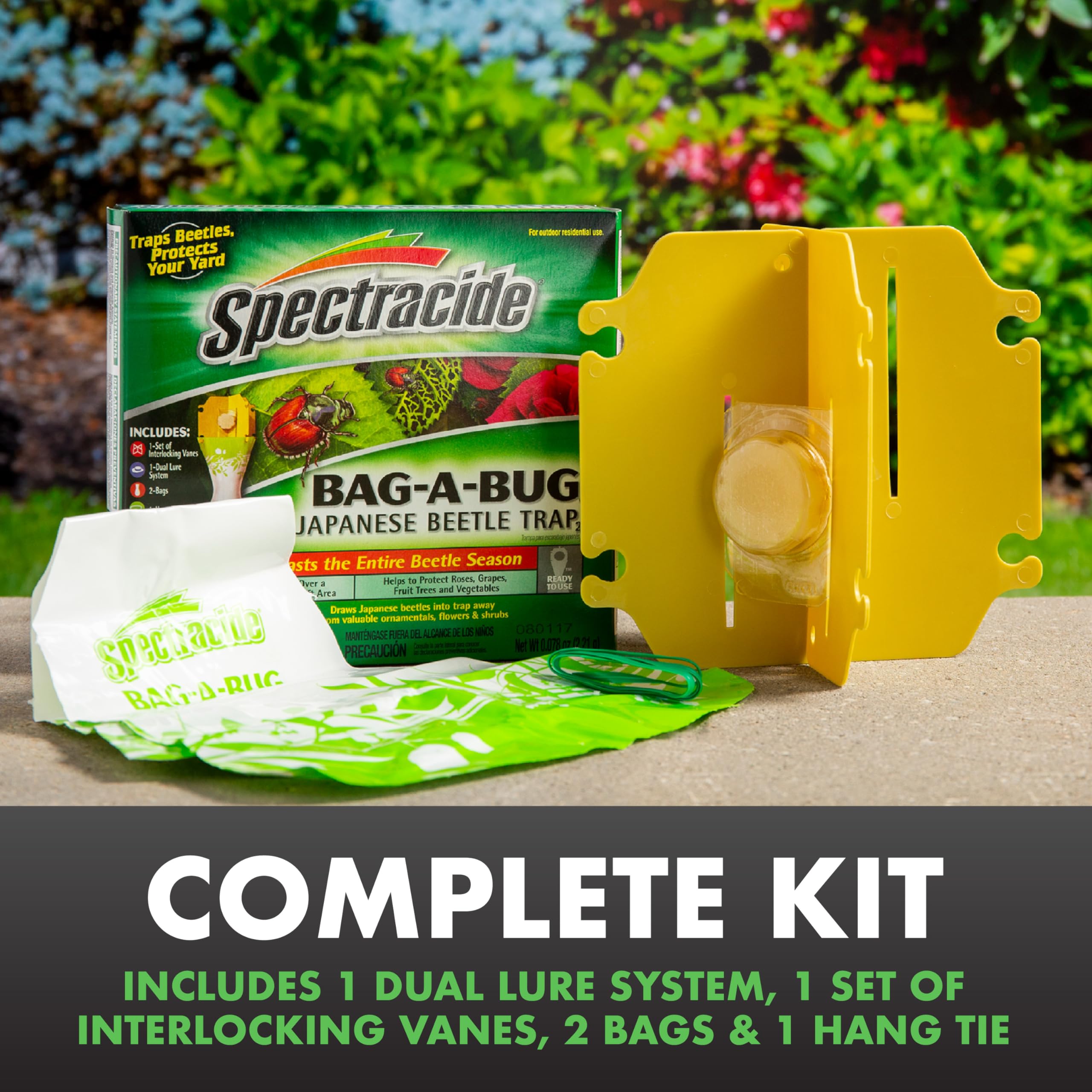 Package of Spectracide Japanese Beetle Trap Bundle