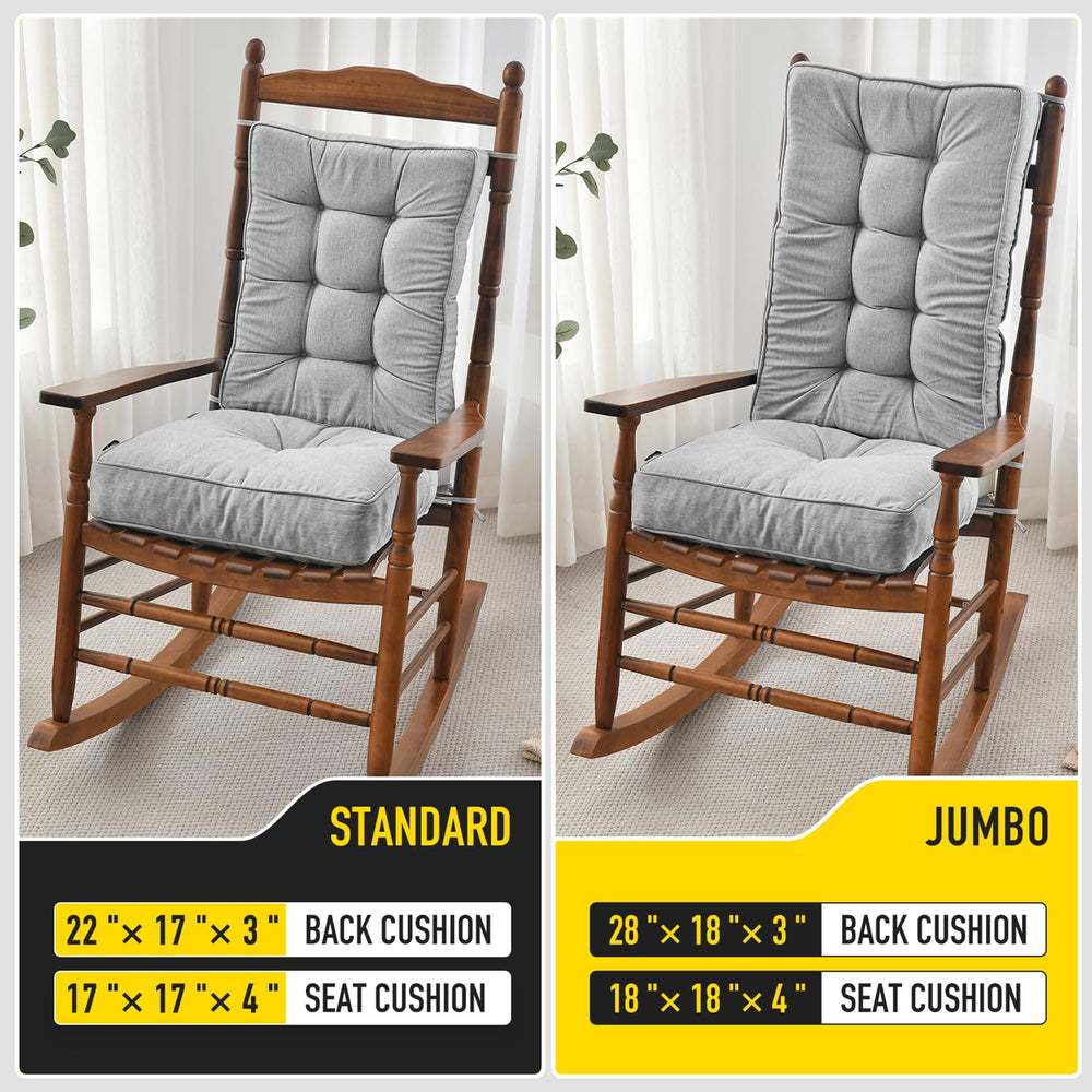 Package of SUNROX Memory Foam Non-Slip Rocking Chair Cushions