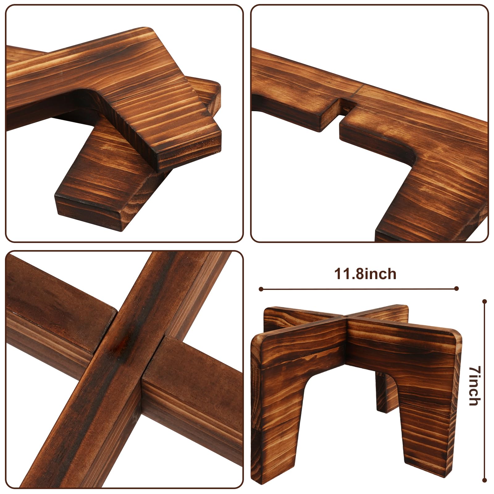 Package of SupBambGO Plant Stand with assembly instructions