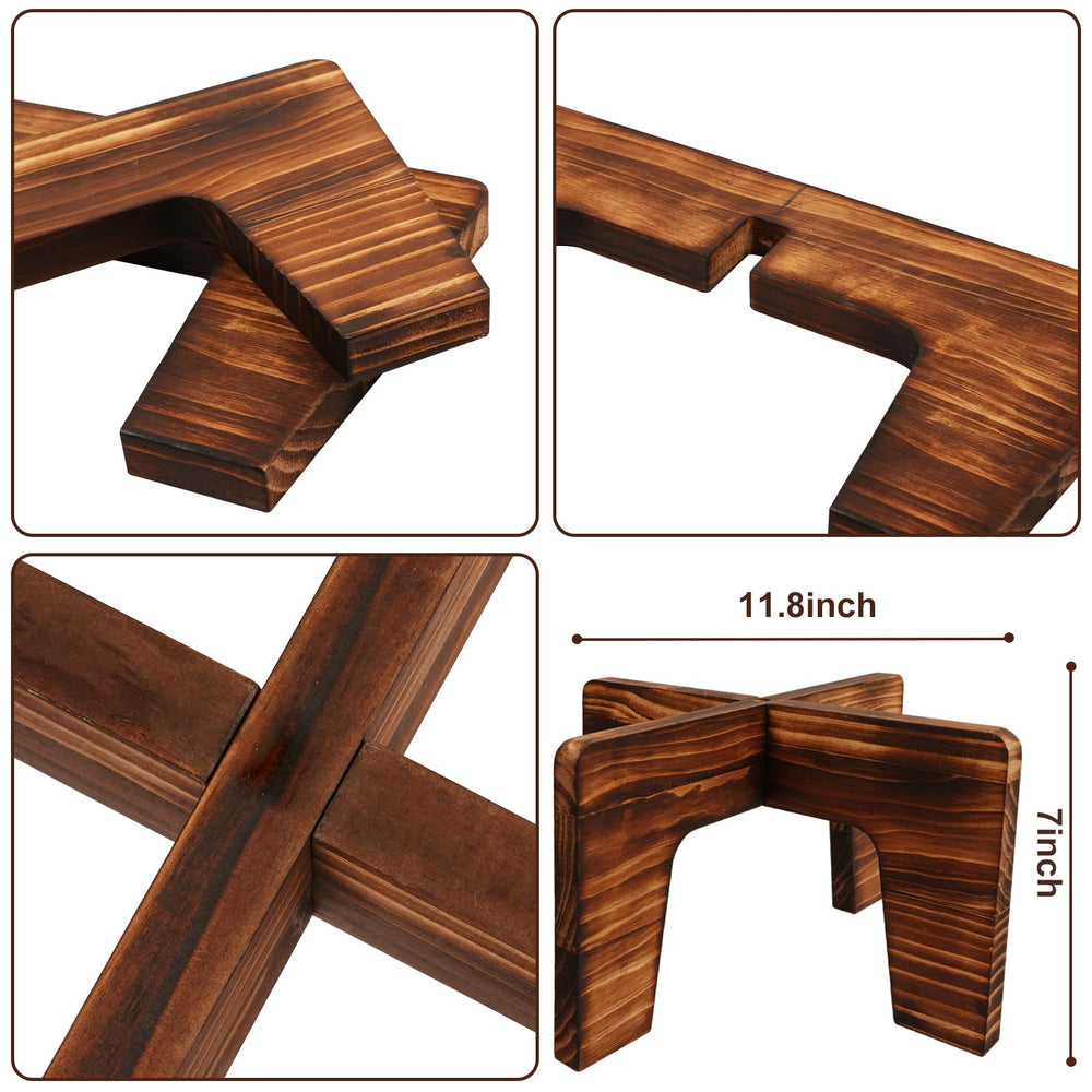 Package of SupBambGO Plant Stand with assembly instructions