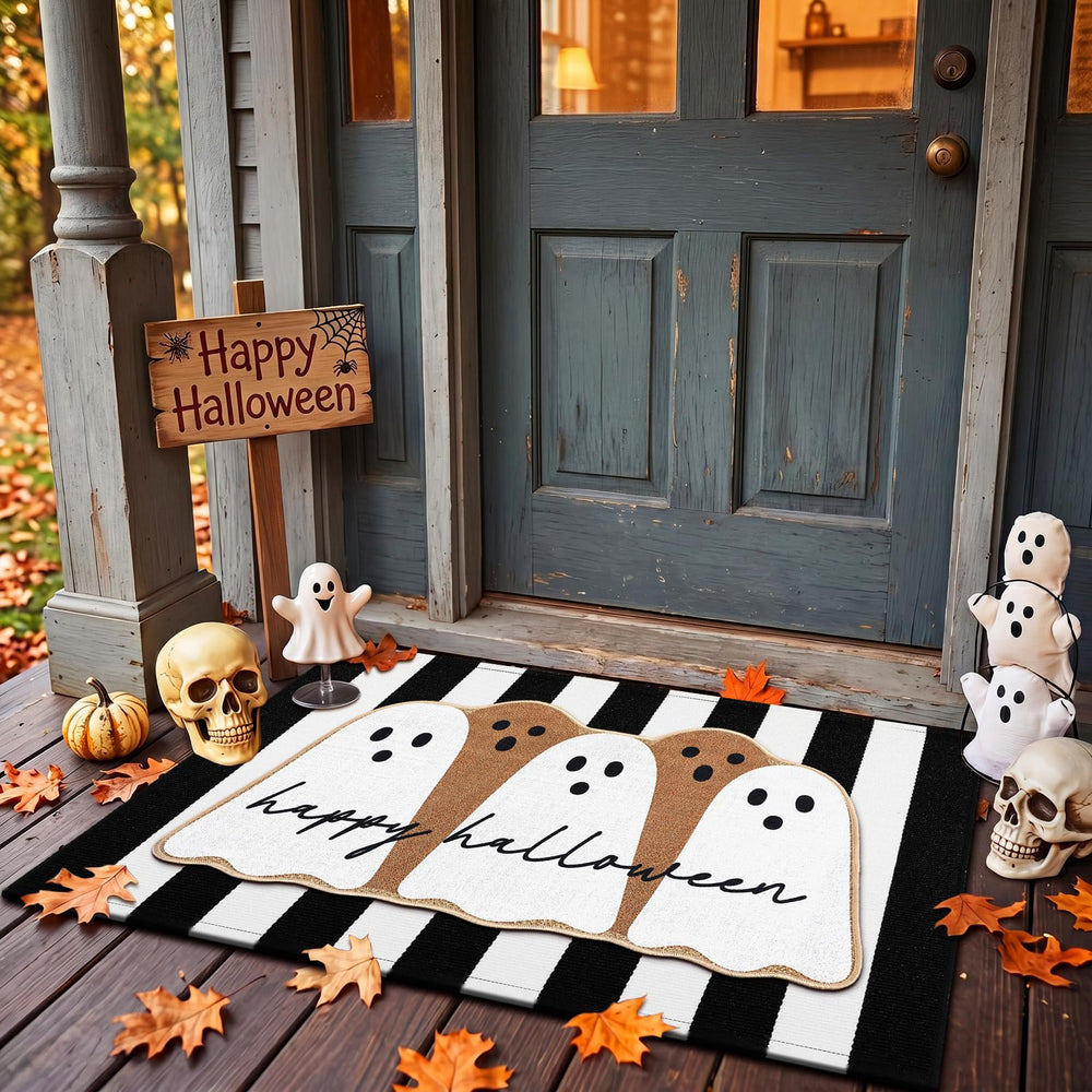 Package of Tinideya Halloween door mats