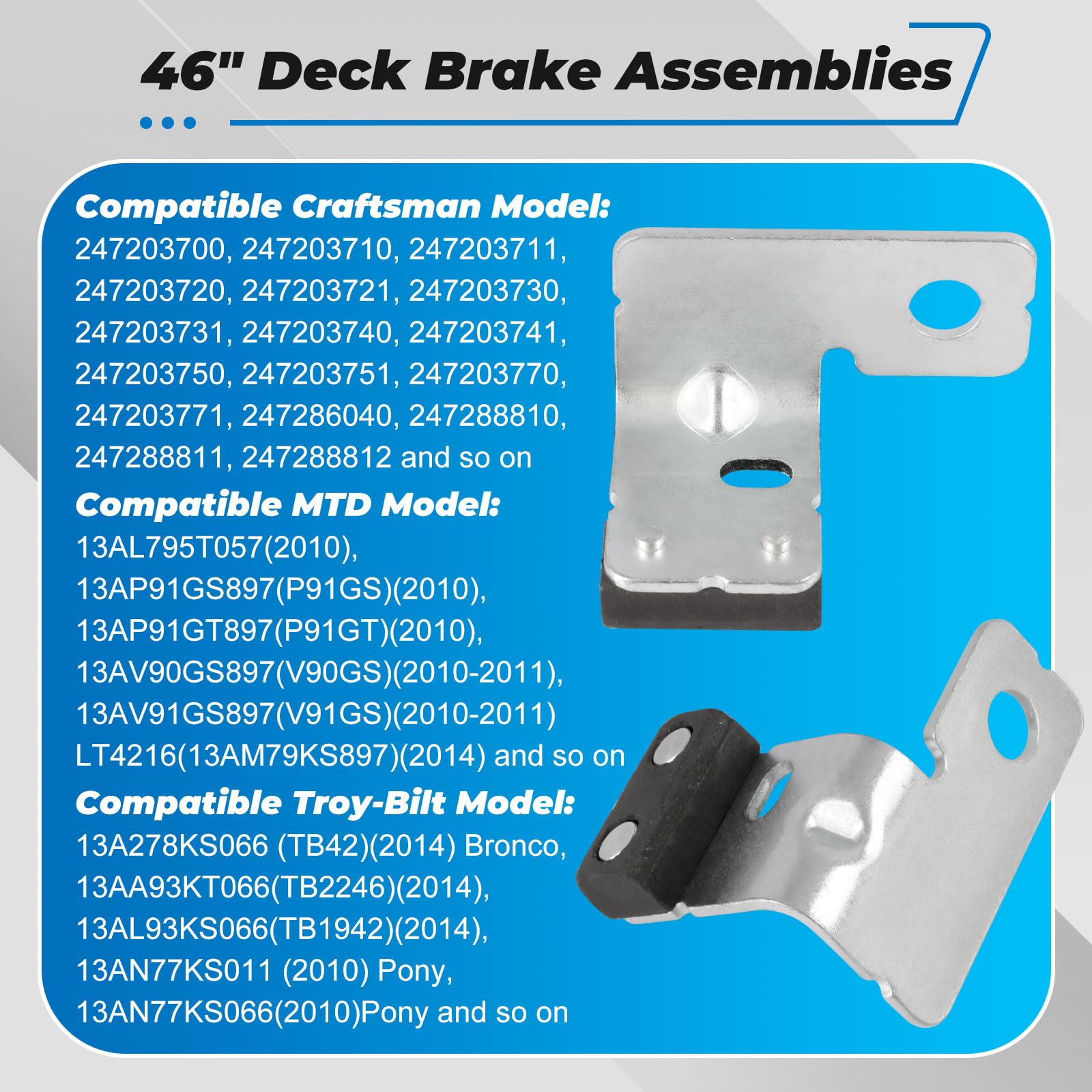 Package of Tobaiwind Deck Brake Assemblies