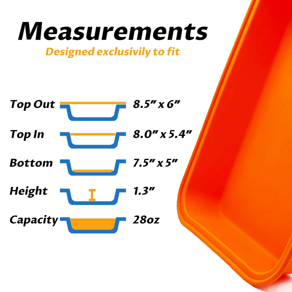 Package of two QHAND silicone drip pans