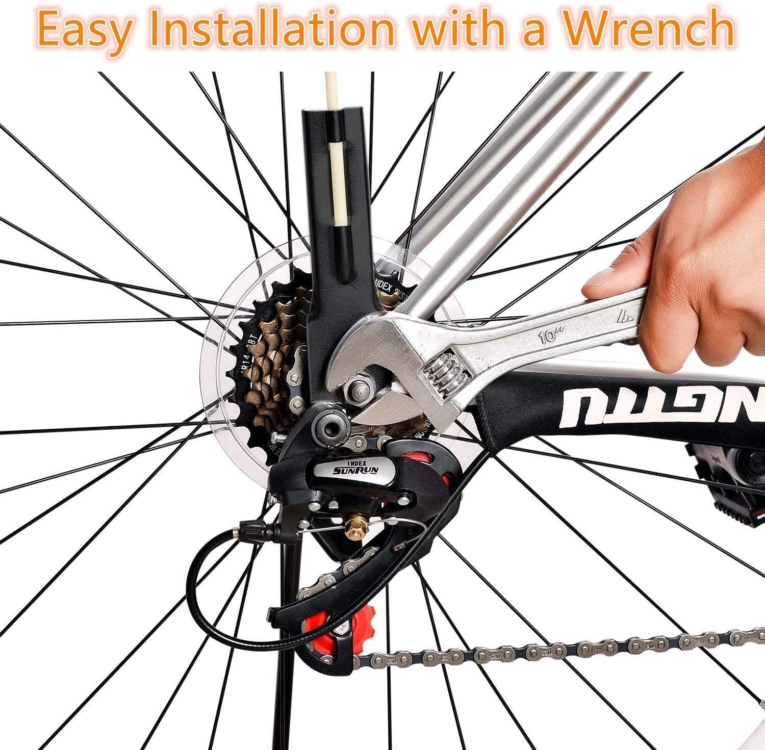 Package of Uelfbaby bike flags showing included accessories