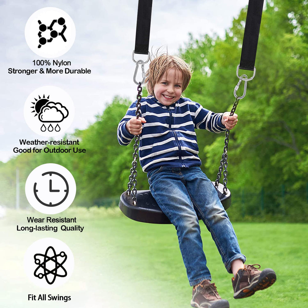 Package of Werfeito Tree Swing Straps Hanging Kit