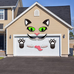 Package view of POILKMNI Halloween decorations with all components