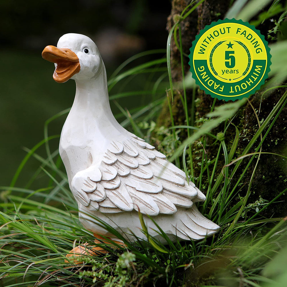 Packaged LEGIFO Duck Statues in Styrofoam container