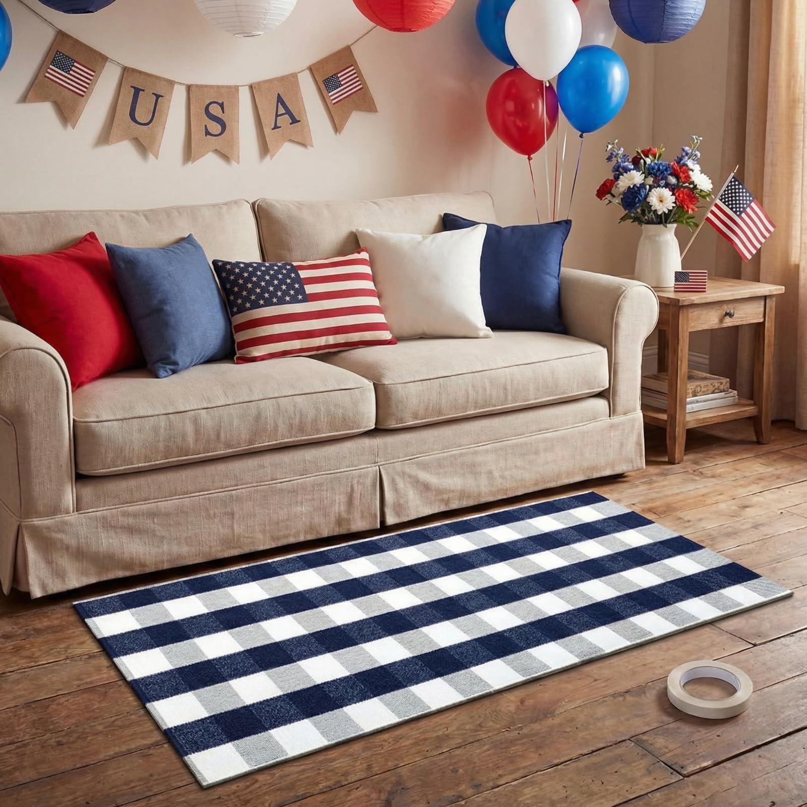 Packaged Tinideya door mat set for gift presentation
