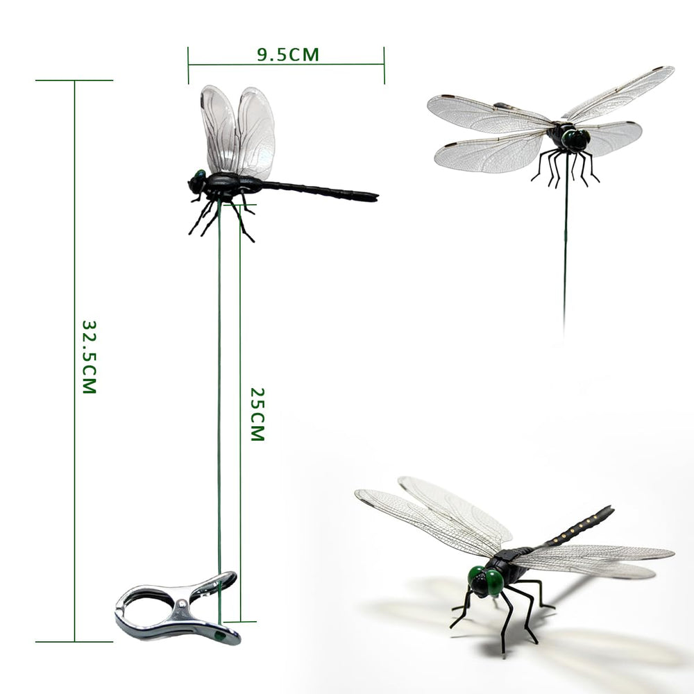 Packaging of 10 Pcs Dragon Fly Clips