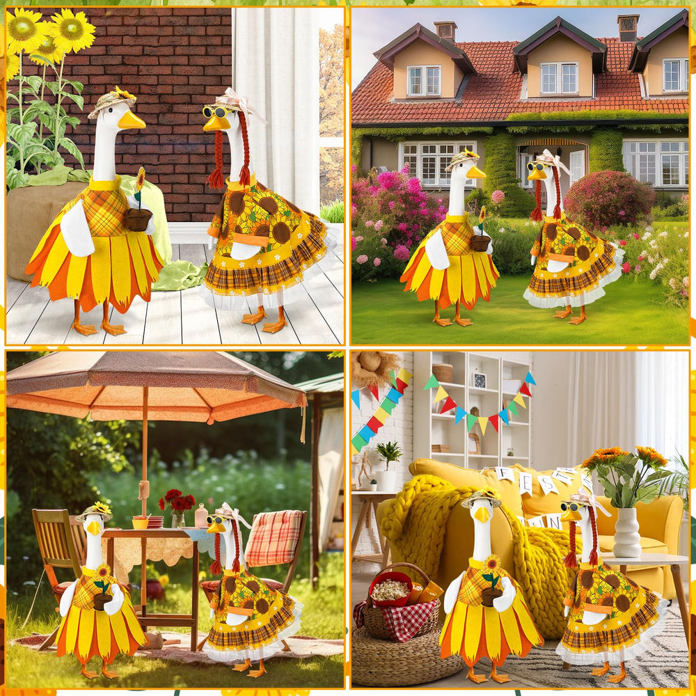 Packaging of Abbylike sunflower porch goose outfits