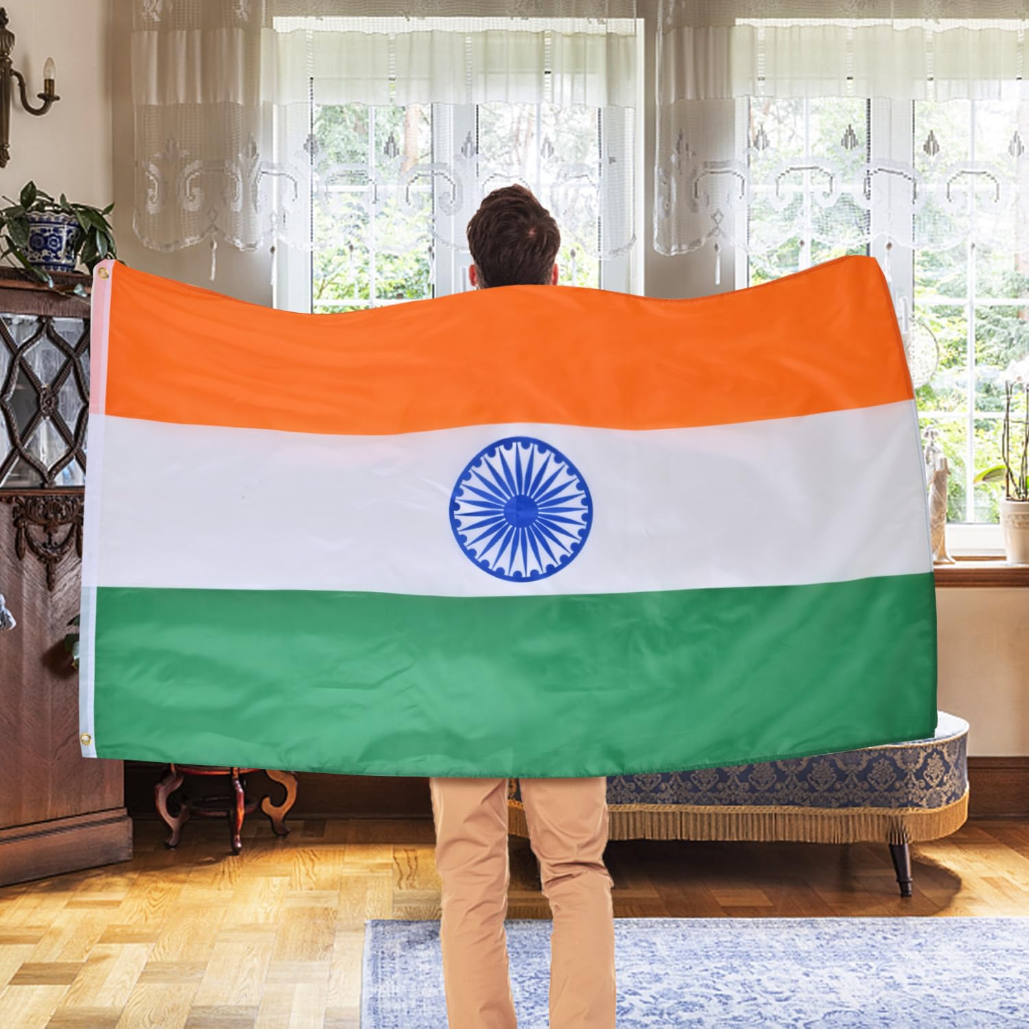 Packaging of AhfuLife India Flag 3x5 Ft