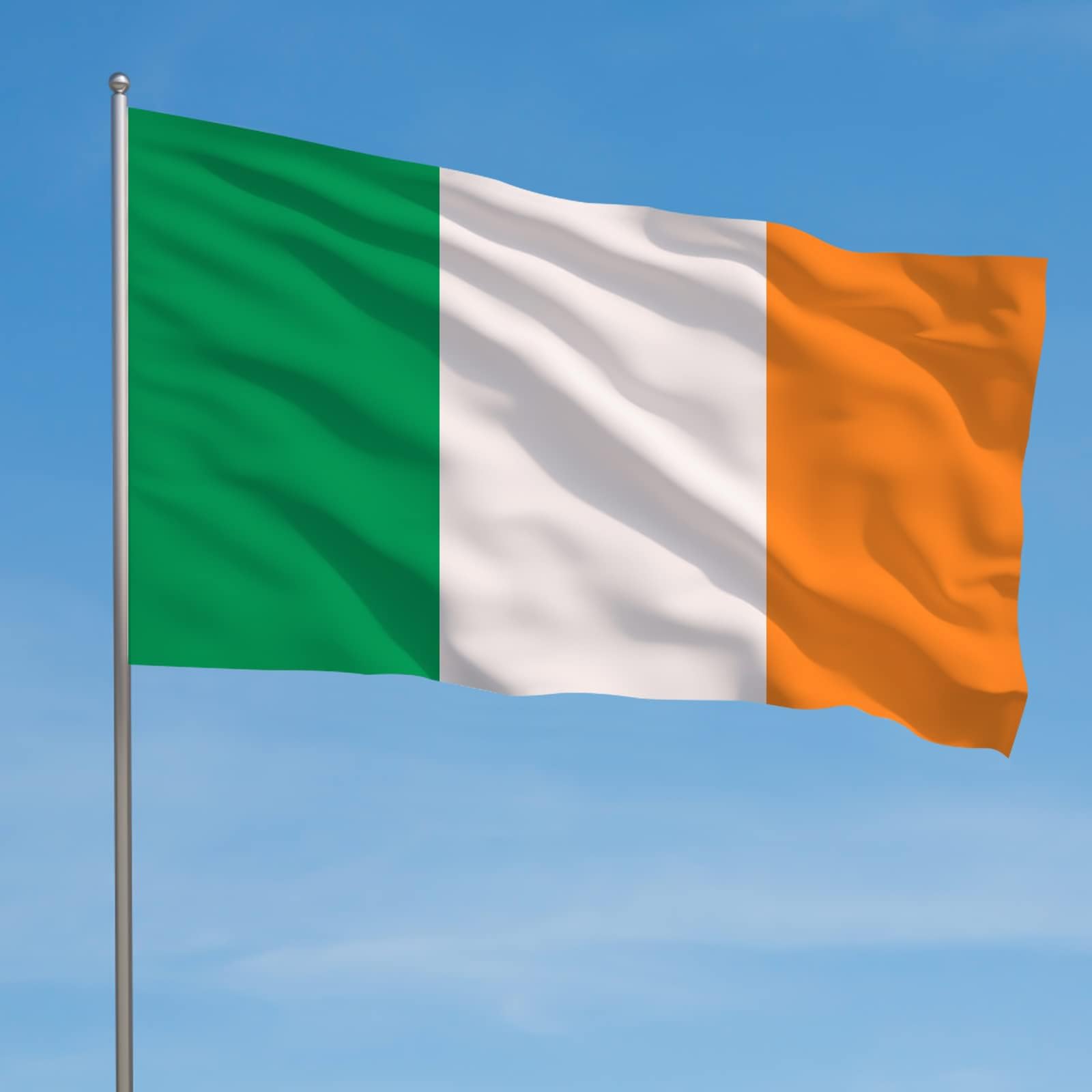 Packaging of AhfuLife Irish Flag 3x5 ft