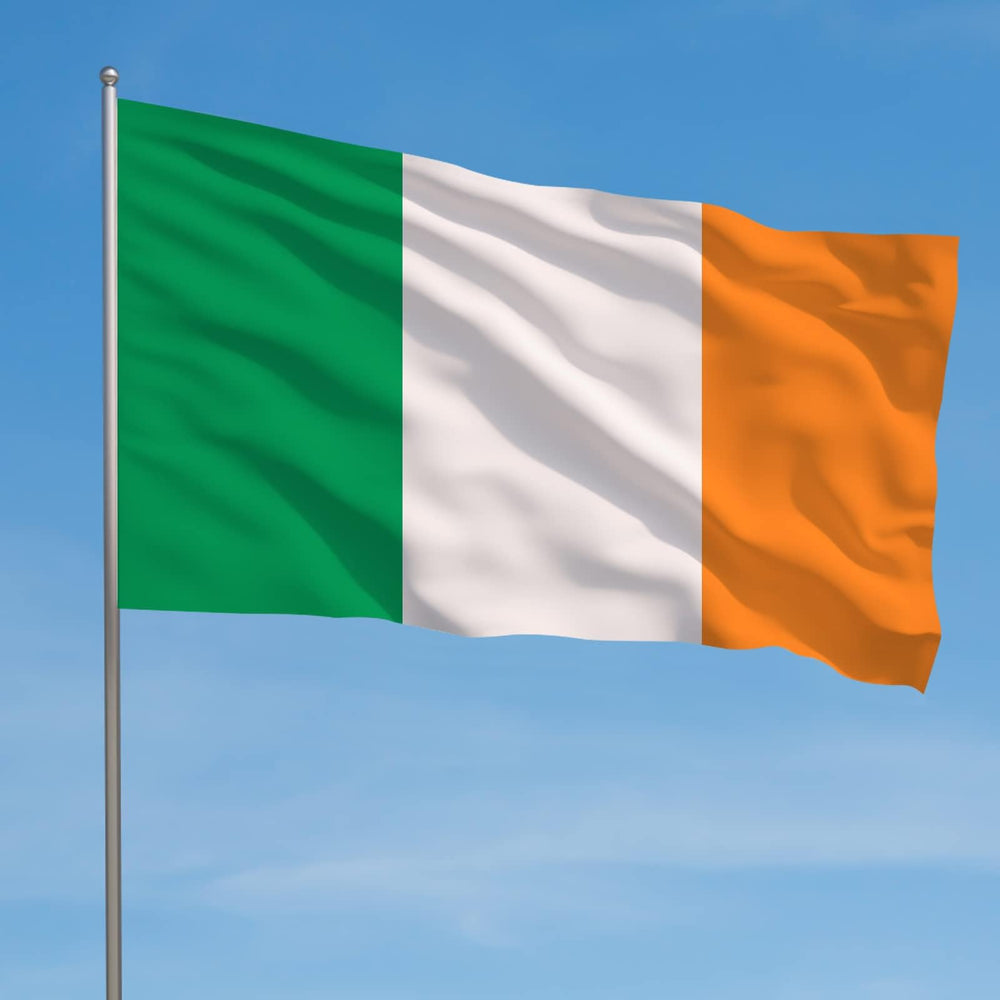 Packaging of AhfuLife Irish Flag 3x5 ft